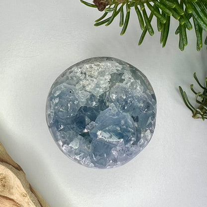 Celestite // Cluster // Sphere