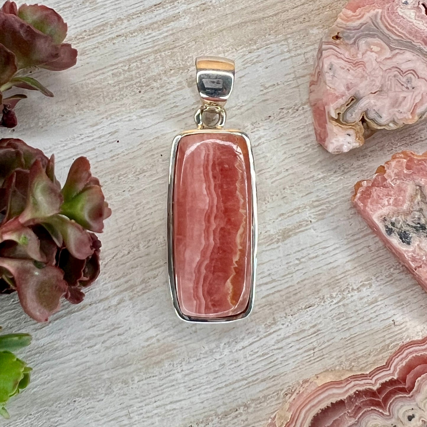 Rhodocrosite // Pendant