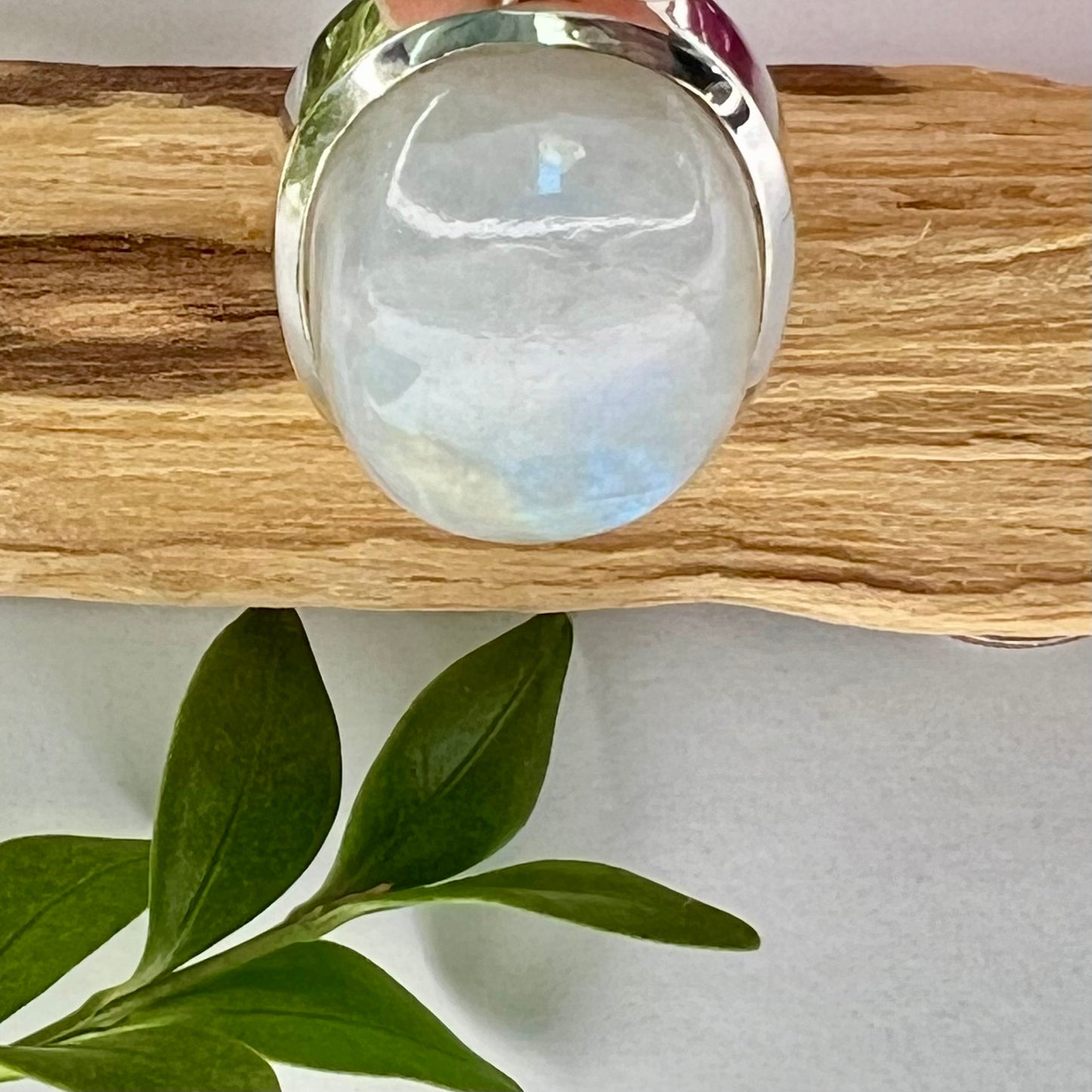 Moonstone // Rainbow // Pendant