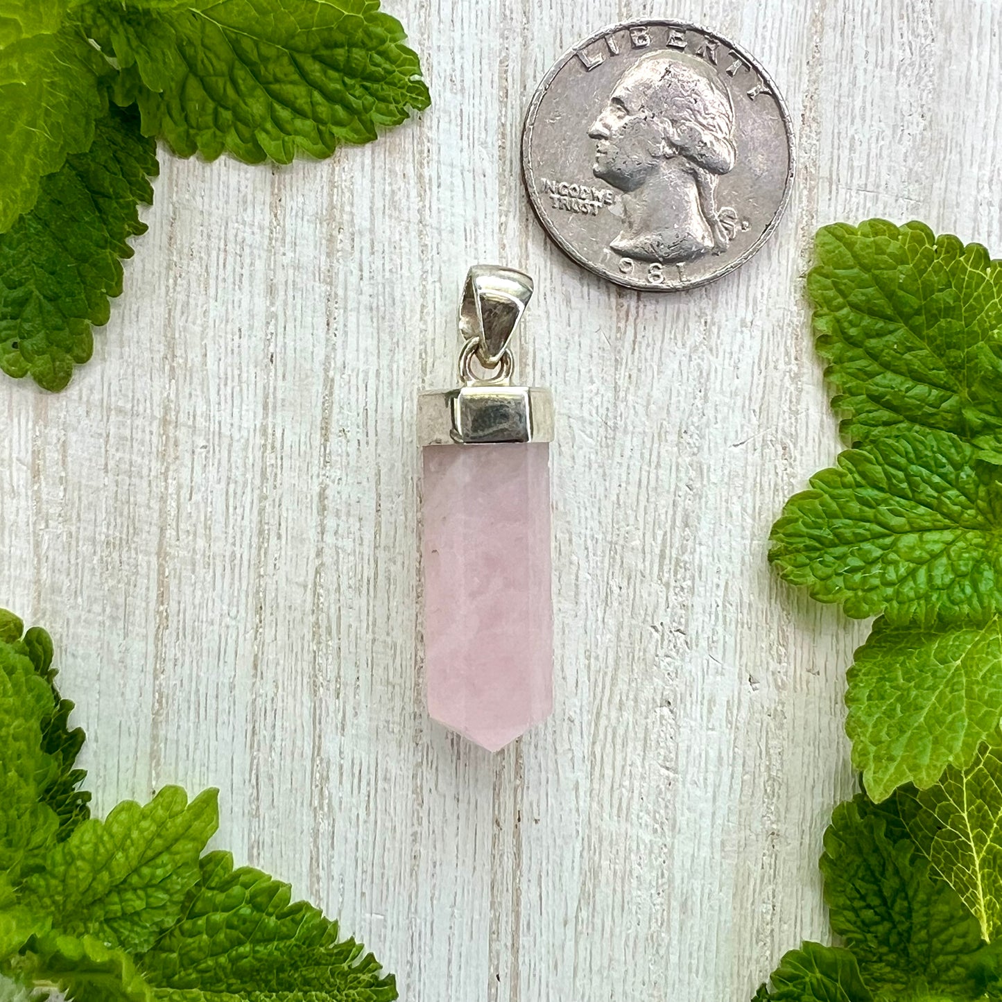 Rose Quartz // Point // Pendant