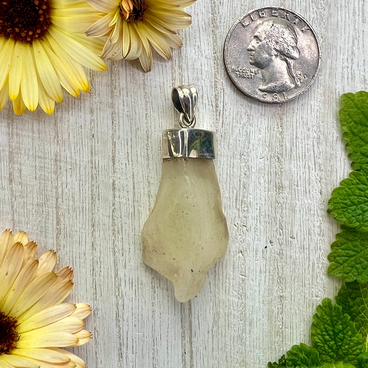 Libyan Desert Glass // Pendant