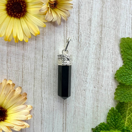 Shungite // Pencil // Chakra // Pendant