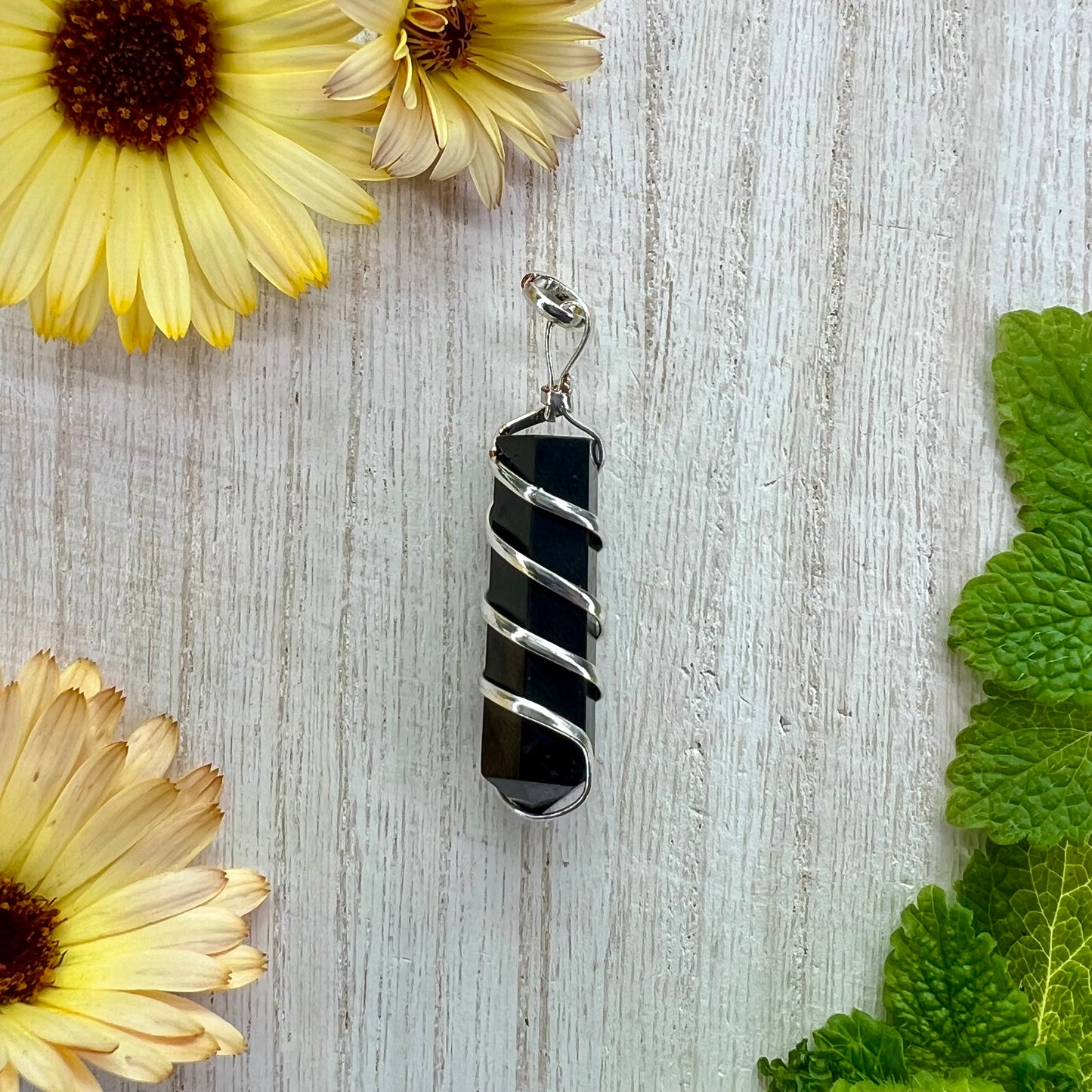 Shungite // Point // Pendant