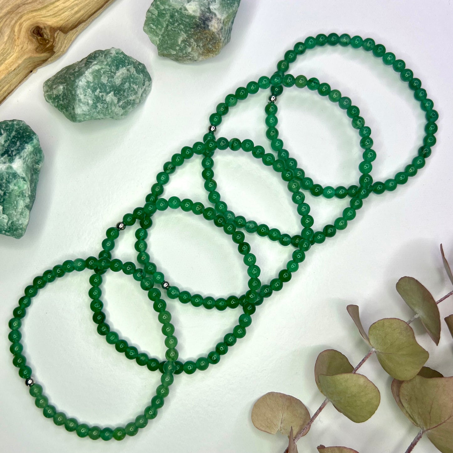 Aventurine // Green // 4mm // Bracelet