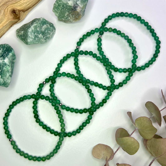 Aventurine // Green // 4mm // Bracelet