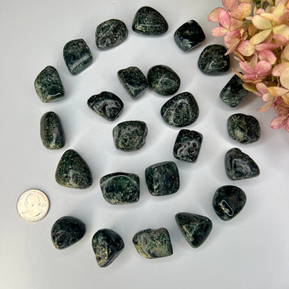 Seraphinite // Tumbled