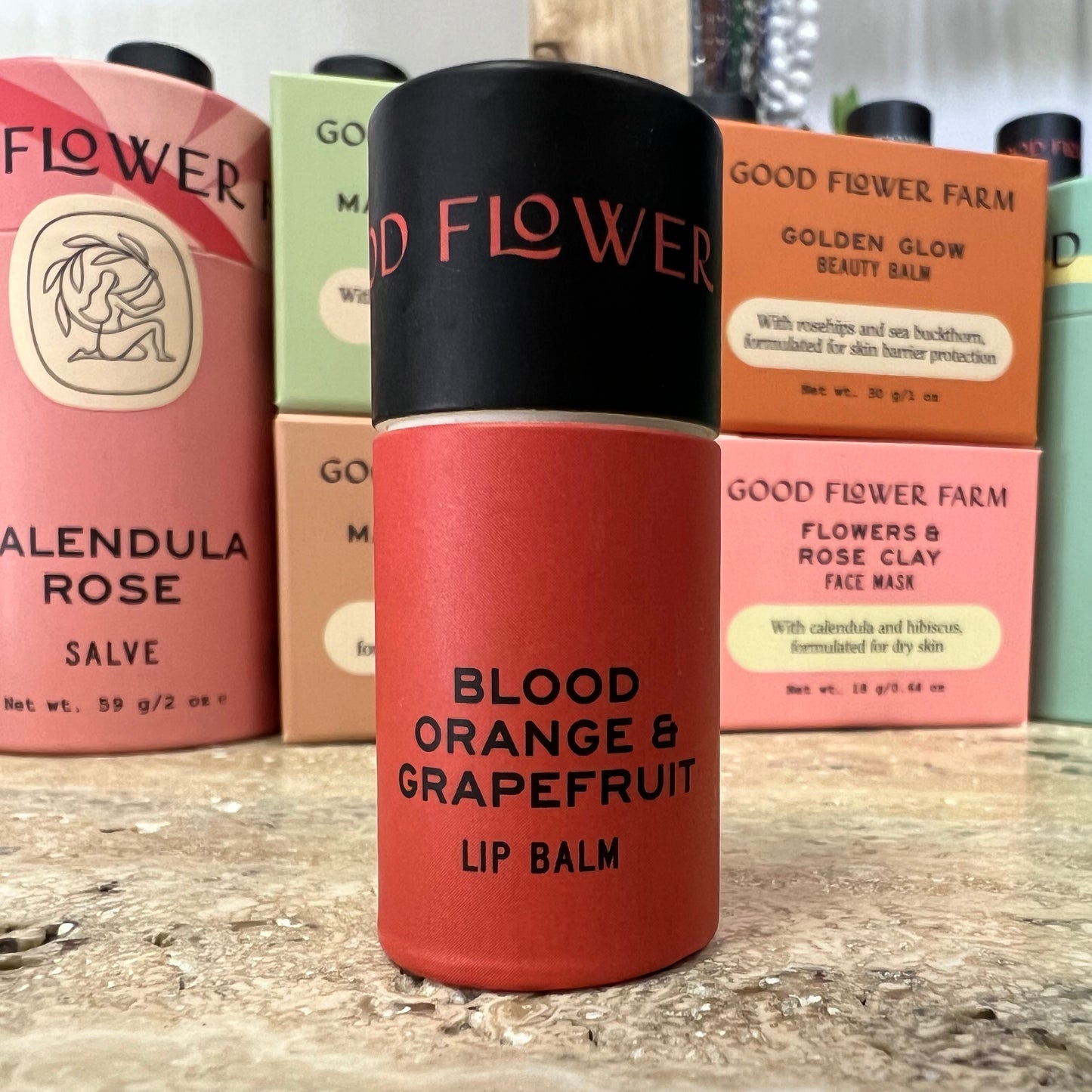 Blood Orange Grapefruit Lip Balm // Good Flower Farm