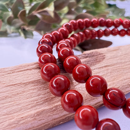 Red Jasper // 4mm // Bracelet