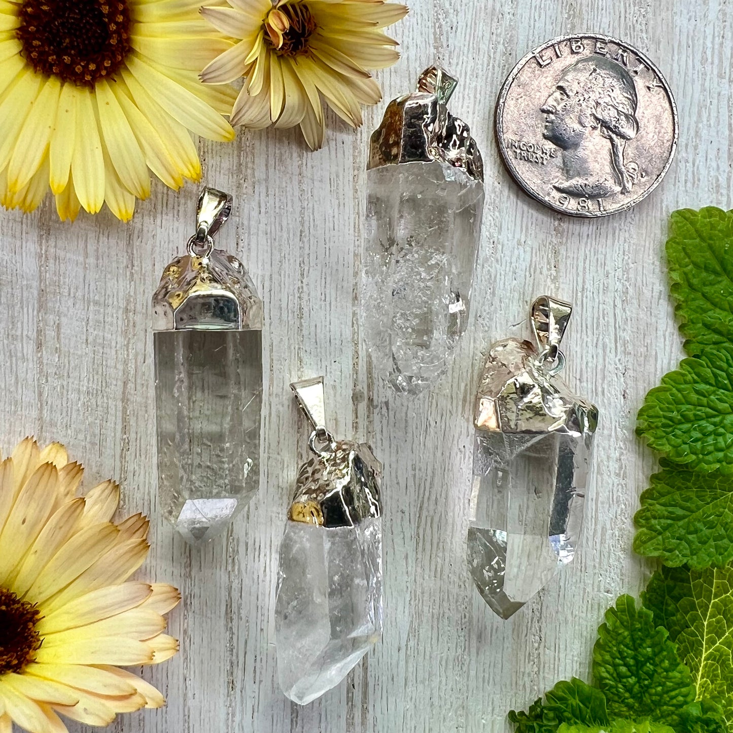 Clear Quartz // Point // Pendant