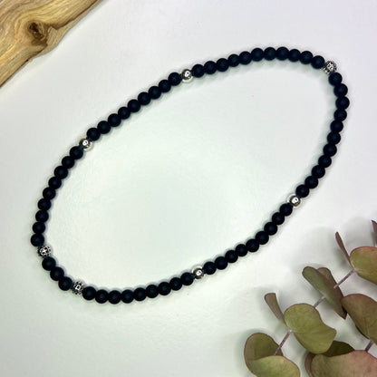 Obsidian // Black // 6mm // Bracelet // Necklace