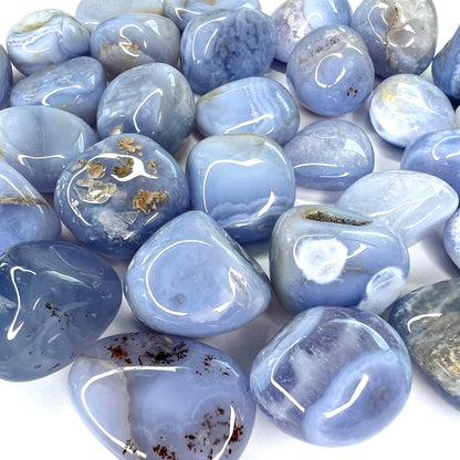 Blue Lace Agate // Tumbled