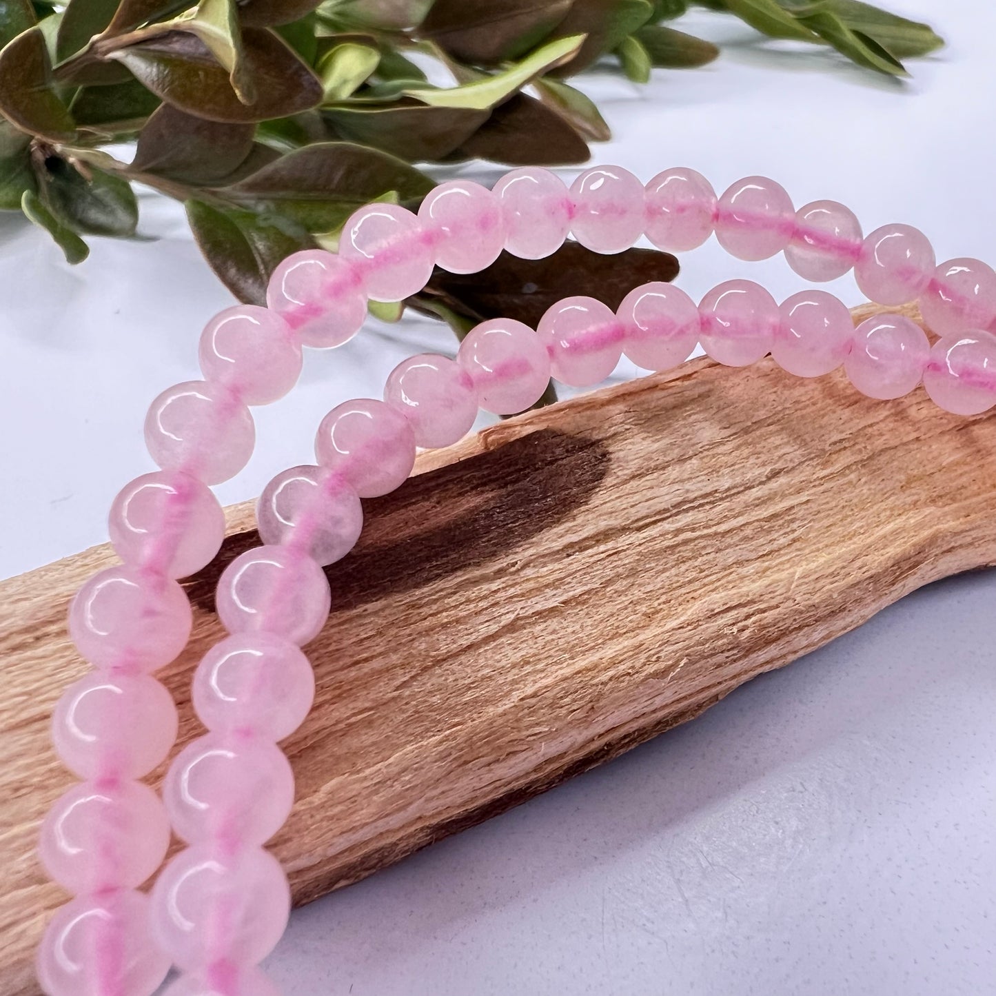 Rose Quartz // 4mm // Bracelets