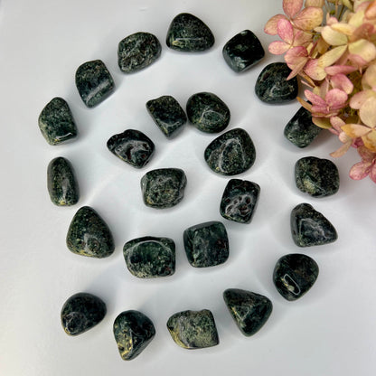 Seraphinite // Tumbled