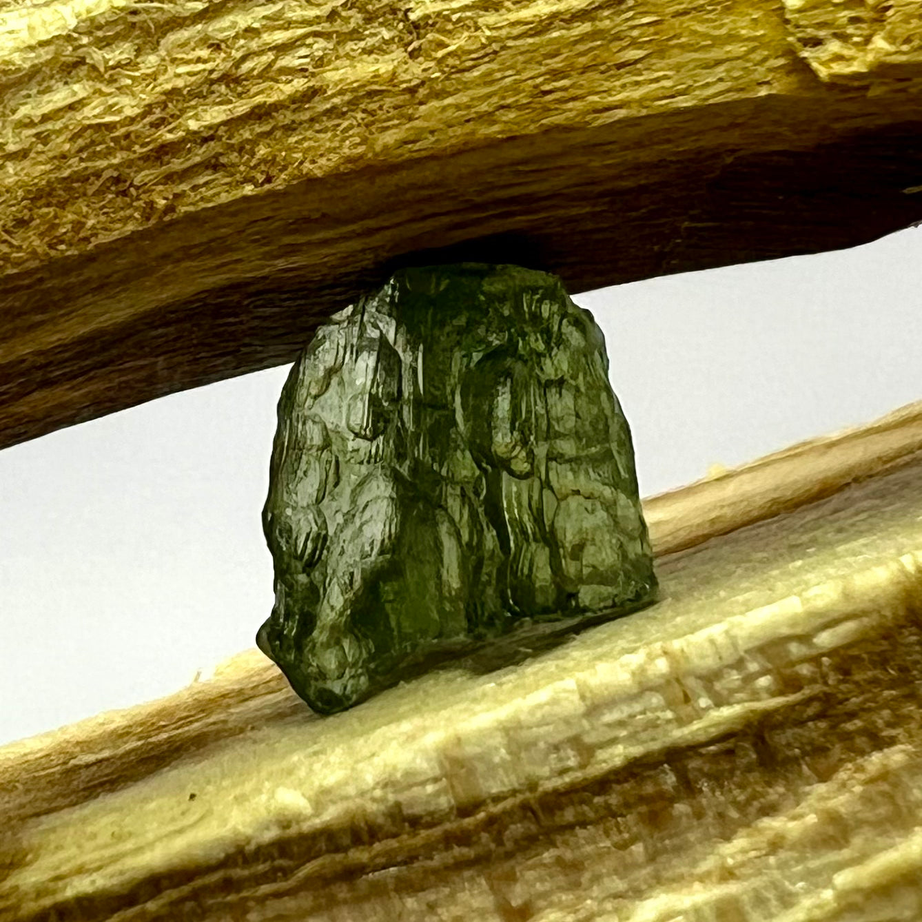 Moldavite // Natural Mineral