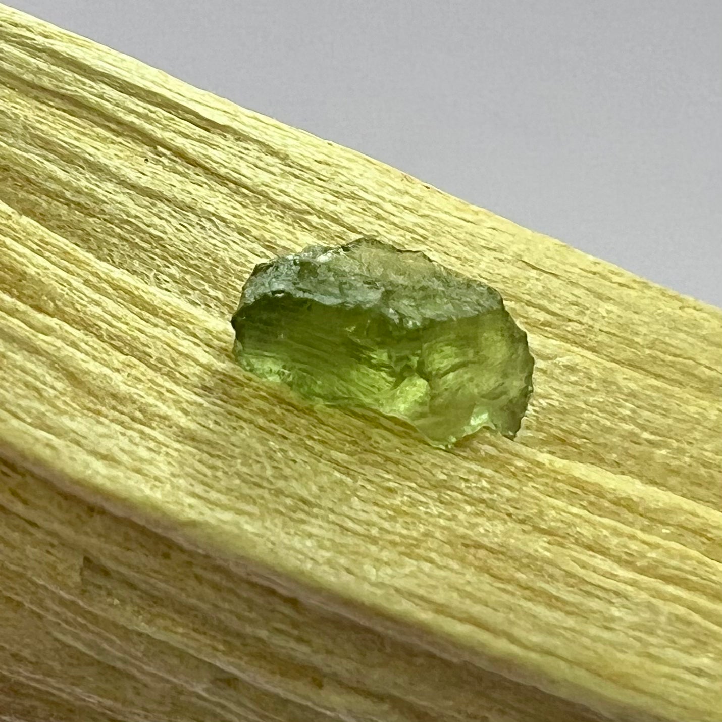 Moldavite // Natural Mineral