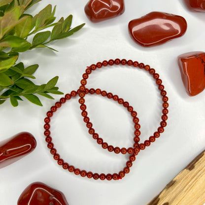 Red Jasper // 4mm // Bracelet