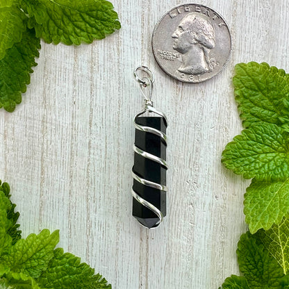 Shungite // Point // Pendant