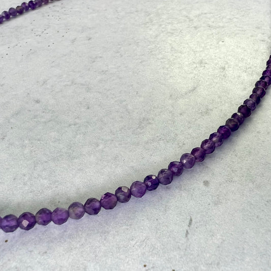 Amethyst // Necklace // 17”