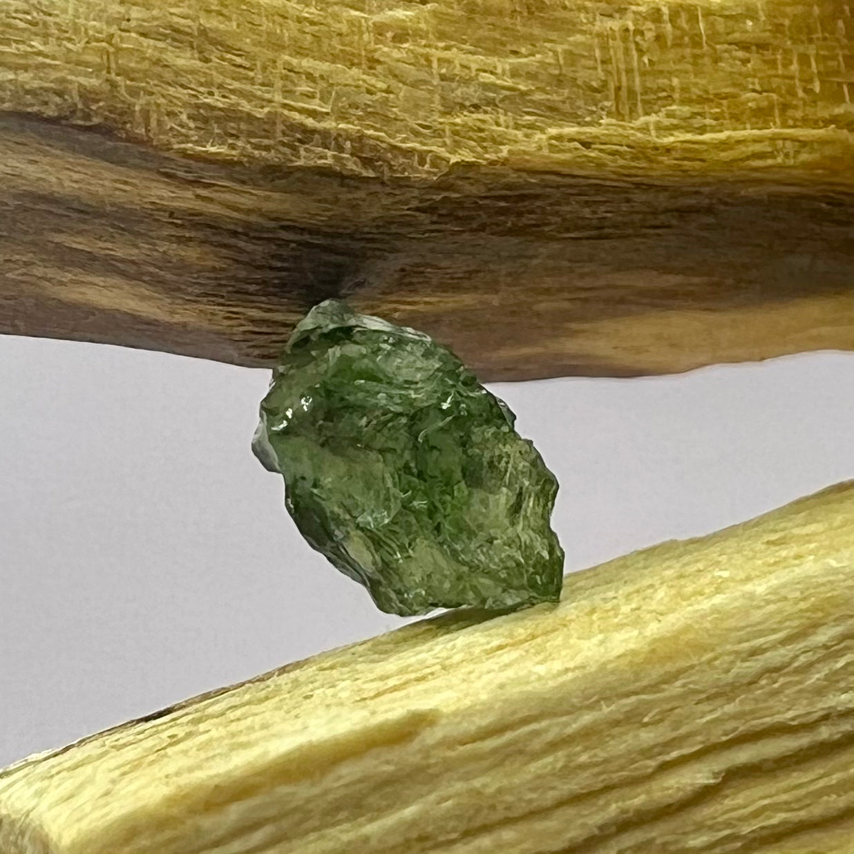 Moldavite // Natural Mineral