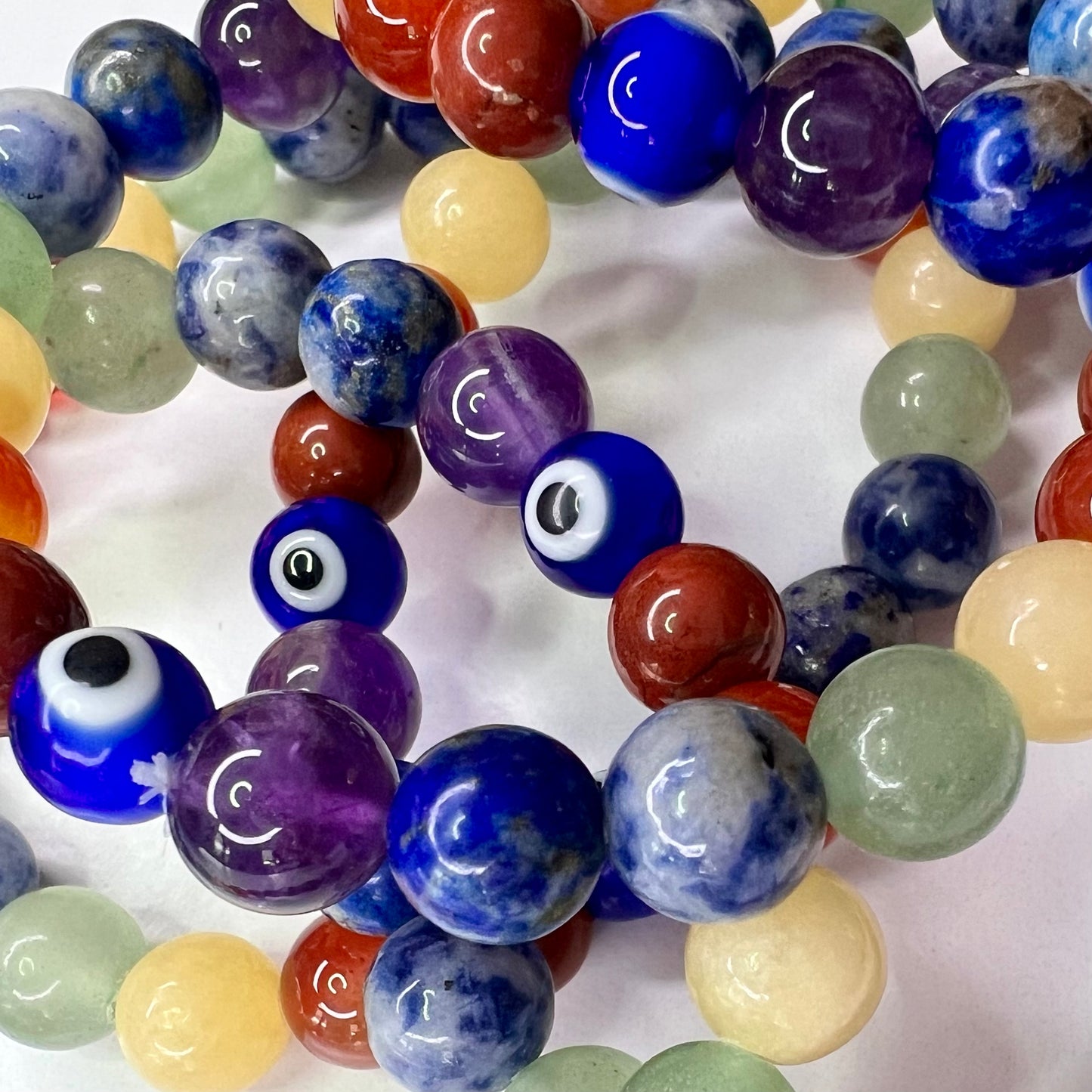 Chakra // Evil Eye // 8mm // Bracelets