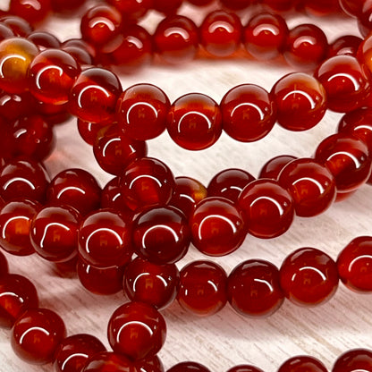 Onyx // Red // 6mm // Bracelet