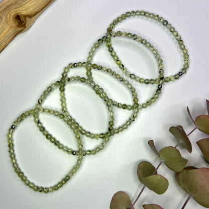 Prehnite // 4mm // Bracelets