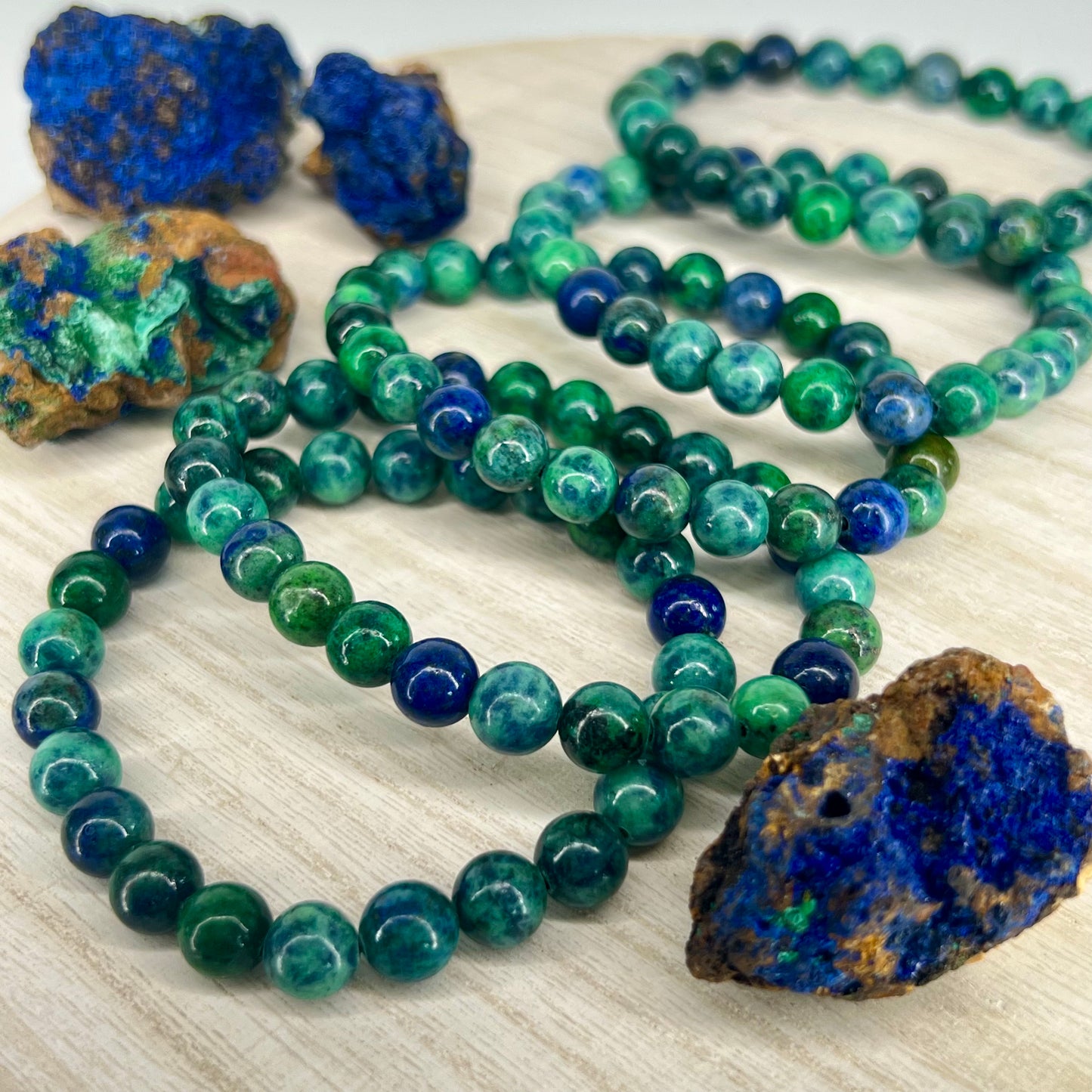 Azurite // Malachite // 8mm // Bracelet