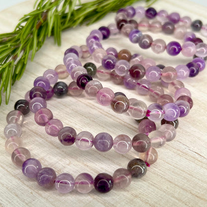 Fluorite // Purple // 8mm // Bracelets