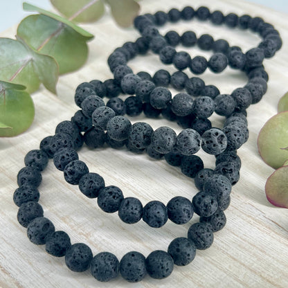 Lava Rock // 8mm // Bracelets