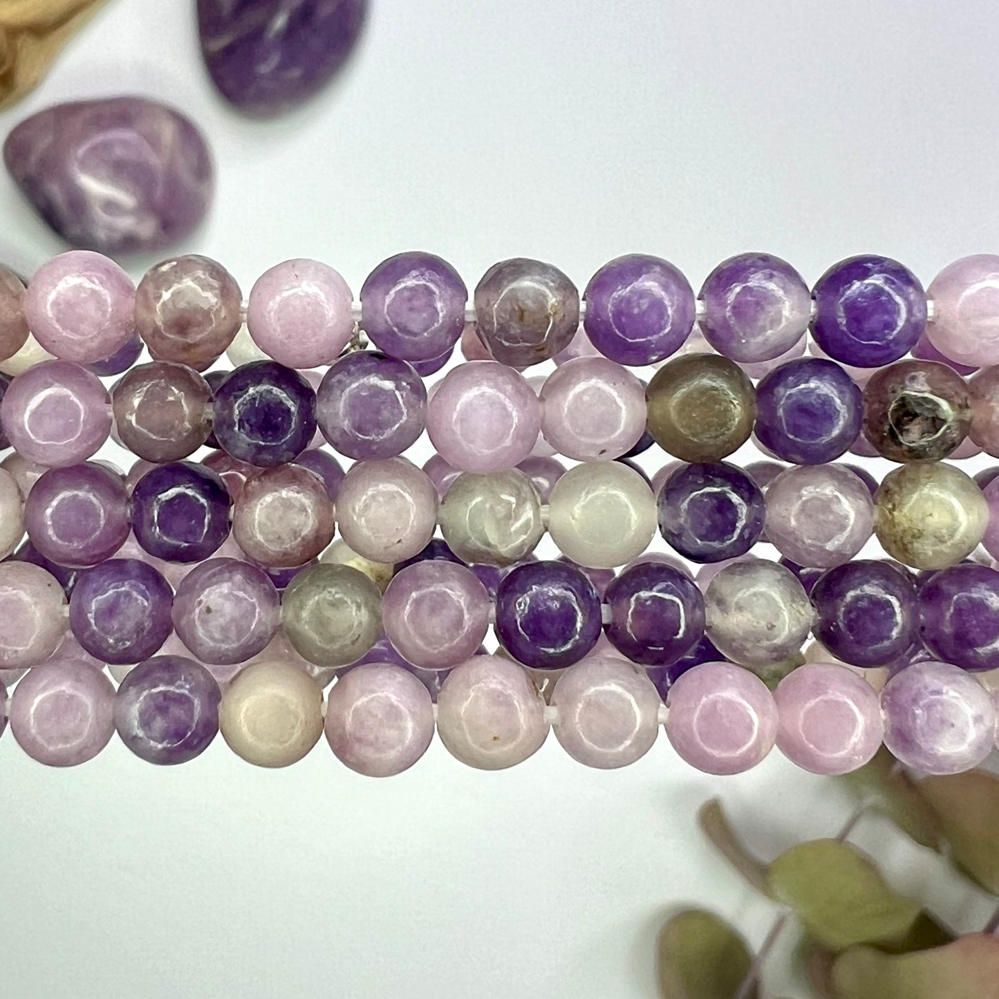 Lepidolite // 4mm // Bracelet