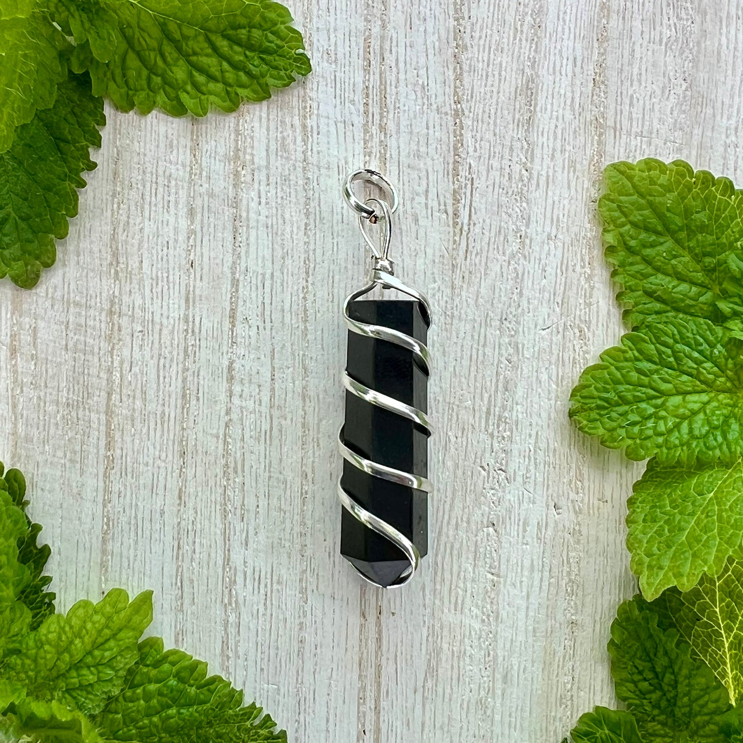 Shungite // Point // Pendant