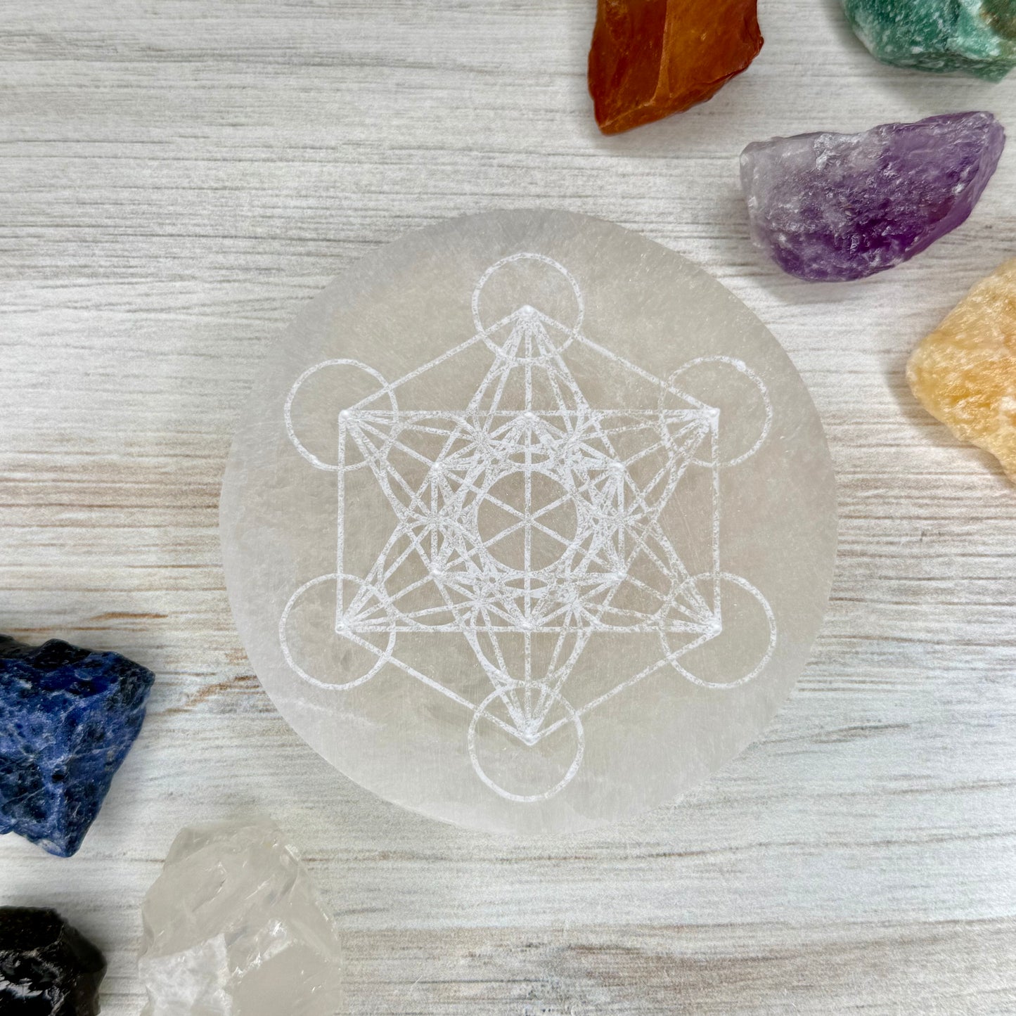 Metatron // Selenite // Plate