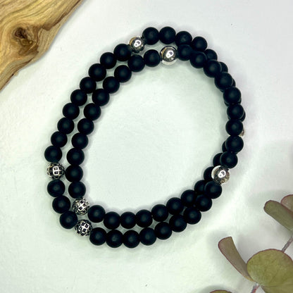 Obsidian // Black // 6mm // Bracelet // Necklace