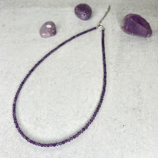 Amethyst // Necklace // 17”