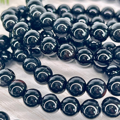 Obsidian // Black // 8mm // Bracelet