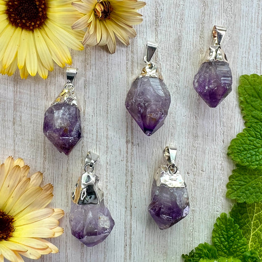 Amethyst // Point // Pendant