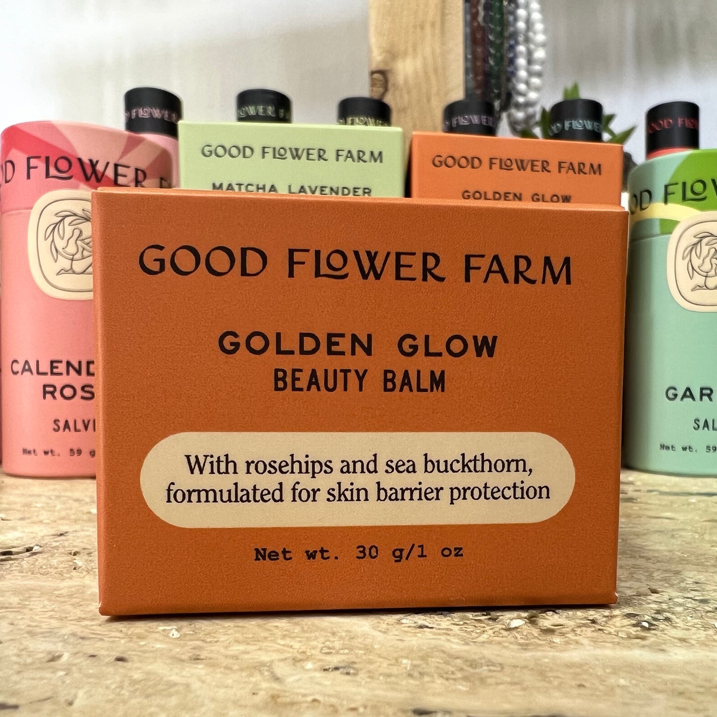 Golden Glow Beauty Balm // Good Flower Farm