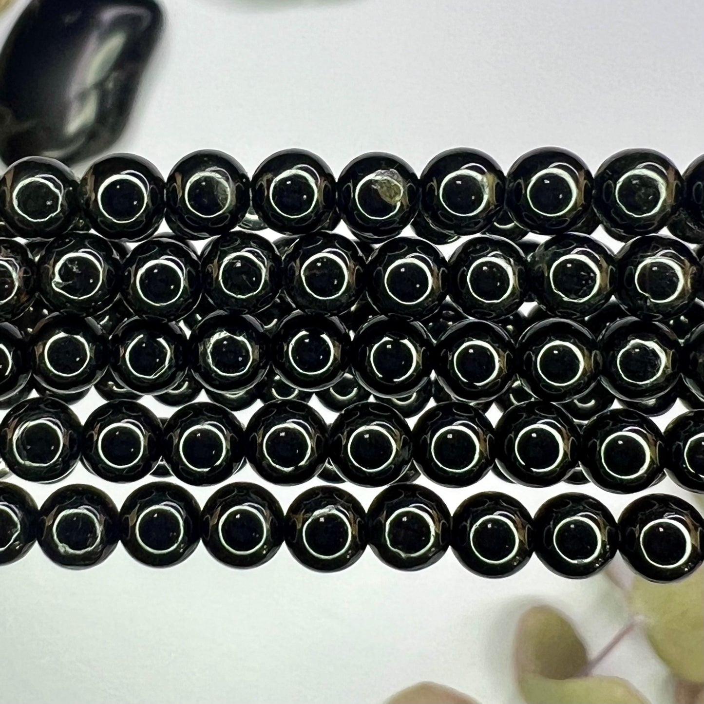 Tourmaline // Black // 4mm // Bracelets