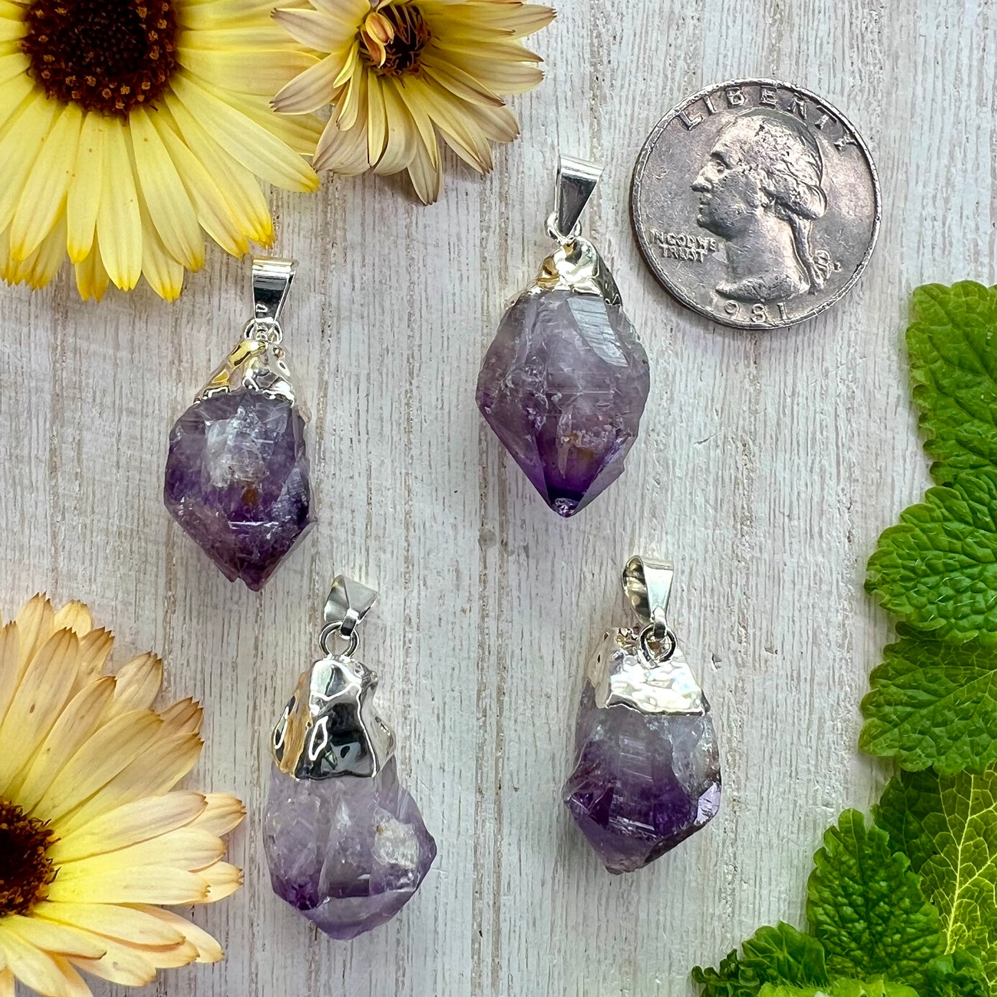 Amethyst // Point // Pendant