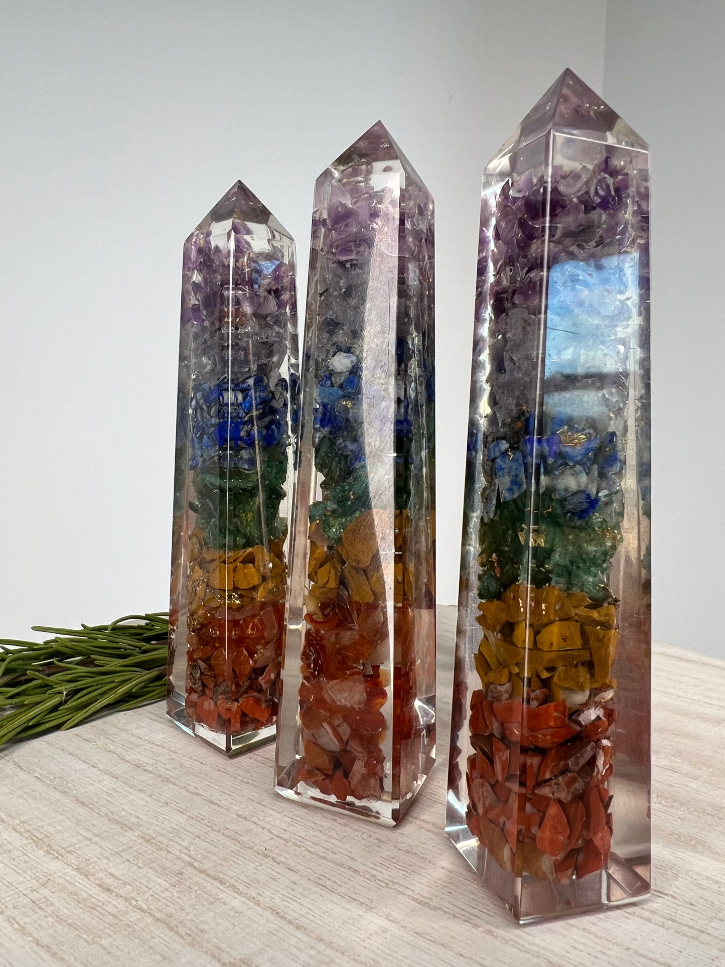 Orgonite // Chakra // Tower