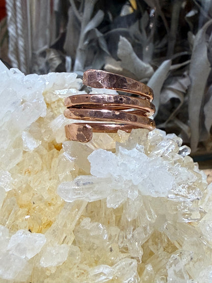 Pure Copper // Spiral // Ring
