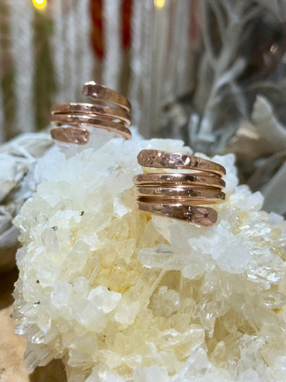 Pure Copper // Spiral // Ring