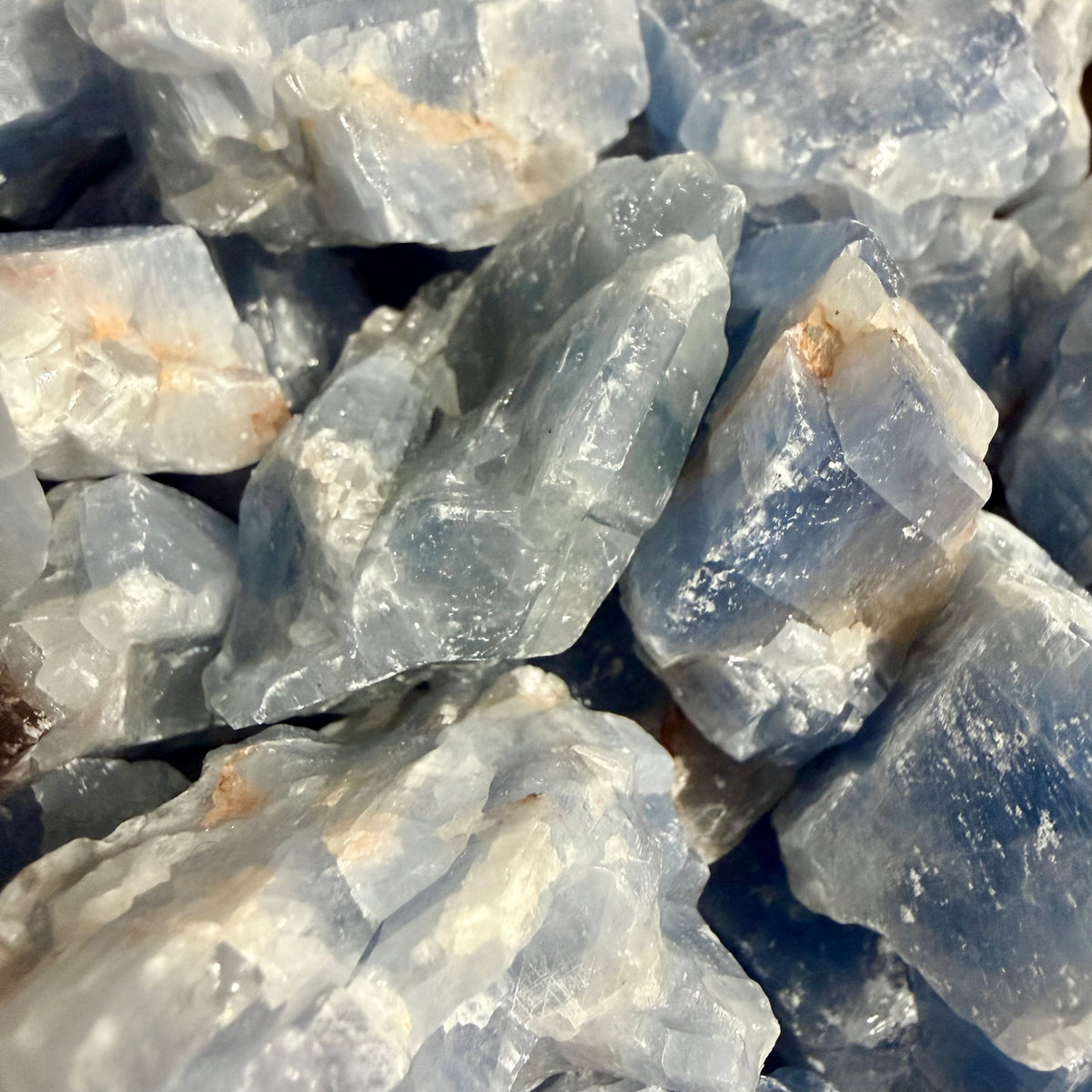 Blue Calcite // Rough