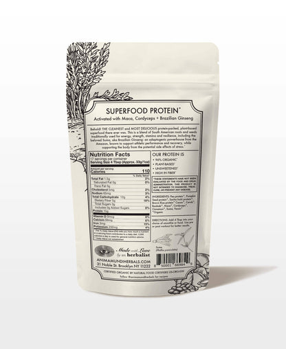 CHOCOLATE PROTEIN | Superfood Powder - SolRising The Rock Shop