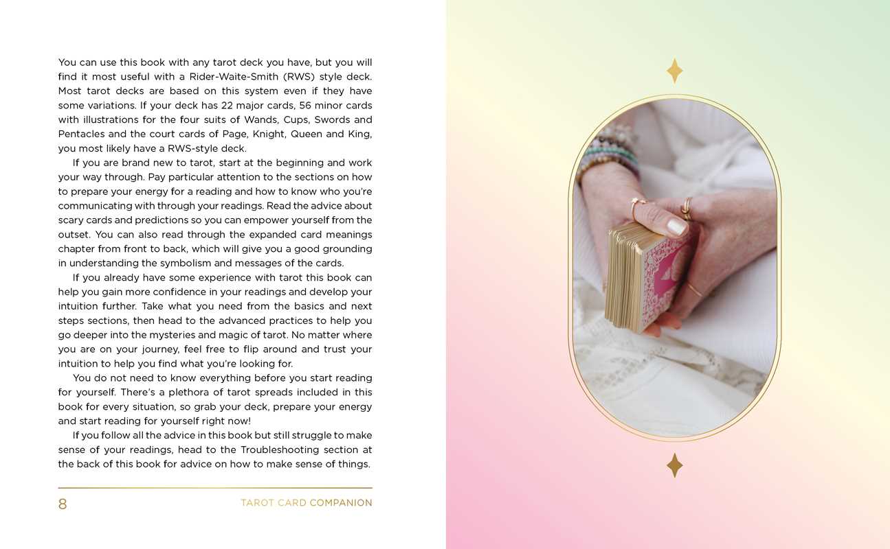 Tarot Card Companion by Victoria Maxwell: Hardcover; 304 pages / English - SolRising The Rock Shop