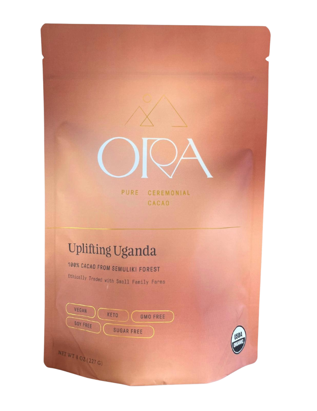 Uplifting Uganda 100% Cacao // Organic Ceremonial Chocolate // 1/2 lb