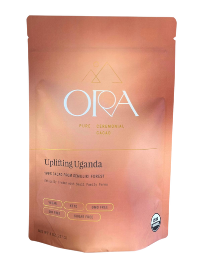 Uplifting Uganda 100% Cacao // Organic Ceremonial Chocolate // 1/2 lb
