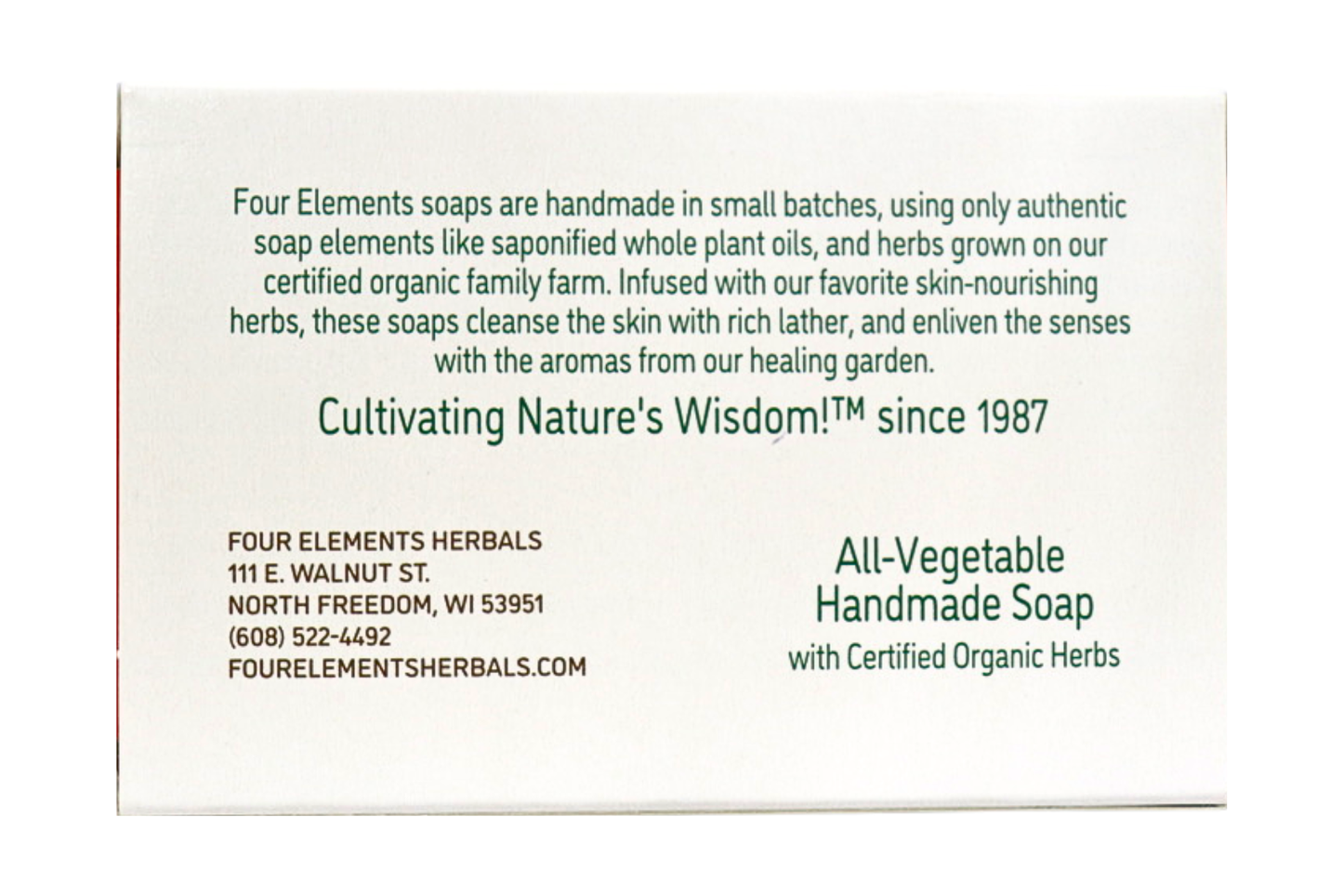 Herbal Shampoo Bar // Four Elements