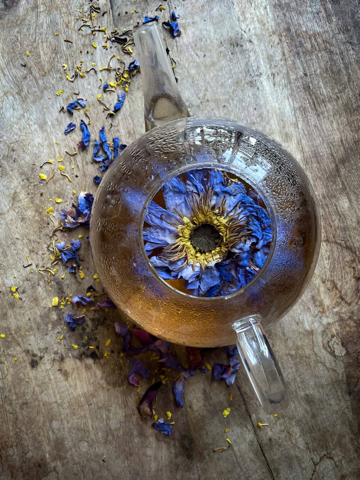 WHOLE BLUE FLOWERS | Blossoms of Intuition* - SolRising The Rock Shop