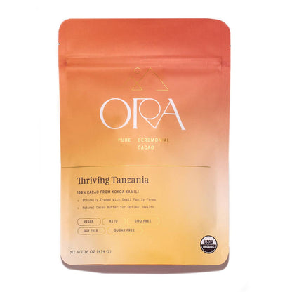 Thriving Tanzania 100% Cacao // Organic Ceremonial Chocolate // 1oz each // Box of 12